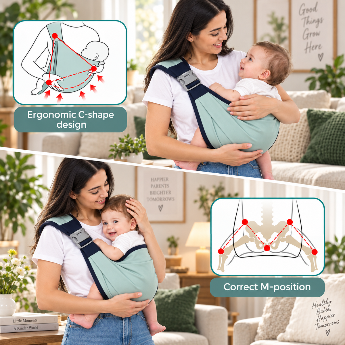 #1 Comfortable Baby Carrier