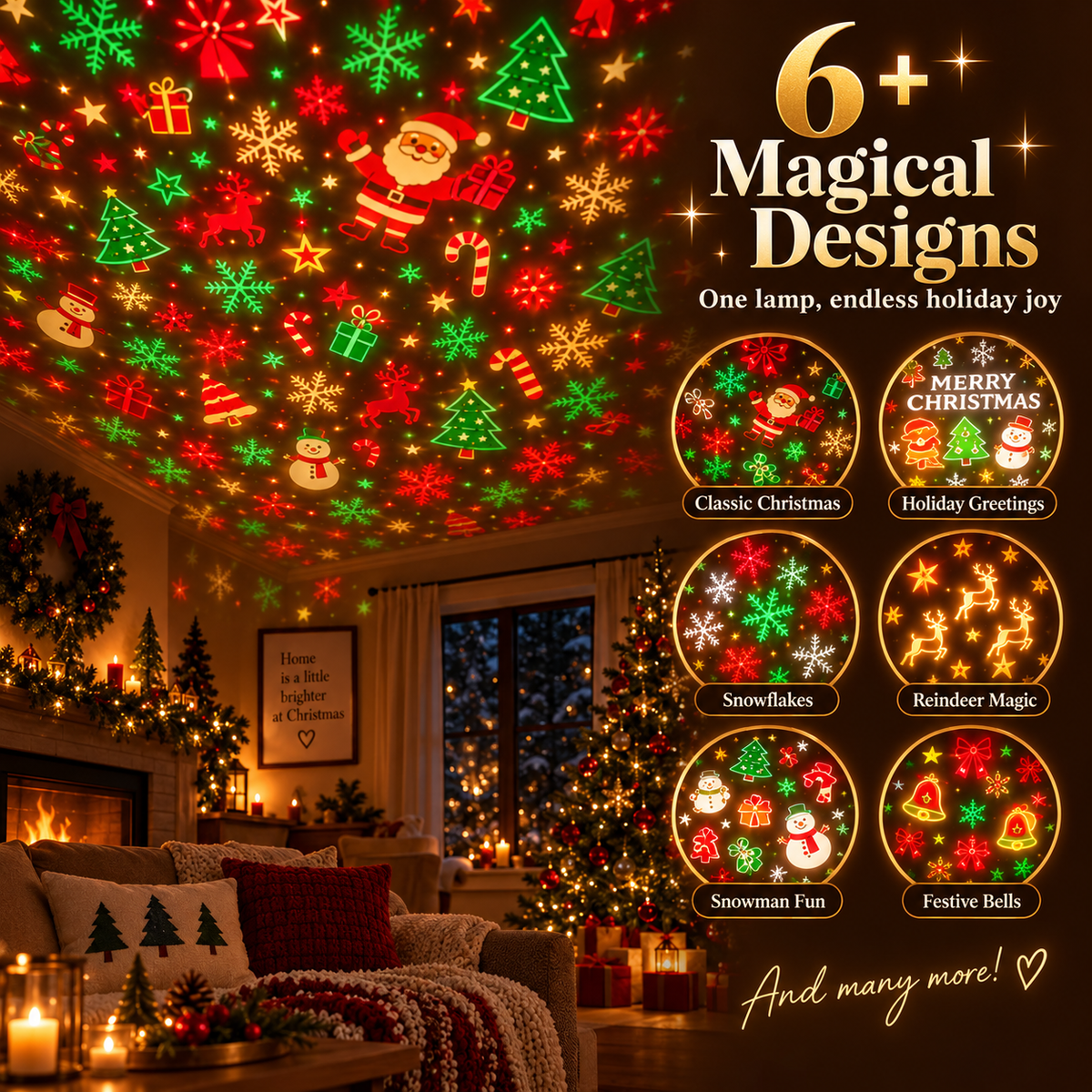 #1 Mini Christmas Projector