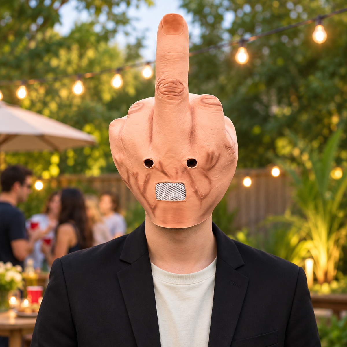 #1 Middle Finger Mask