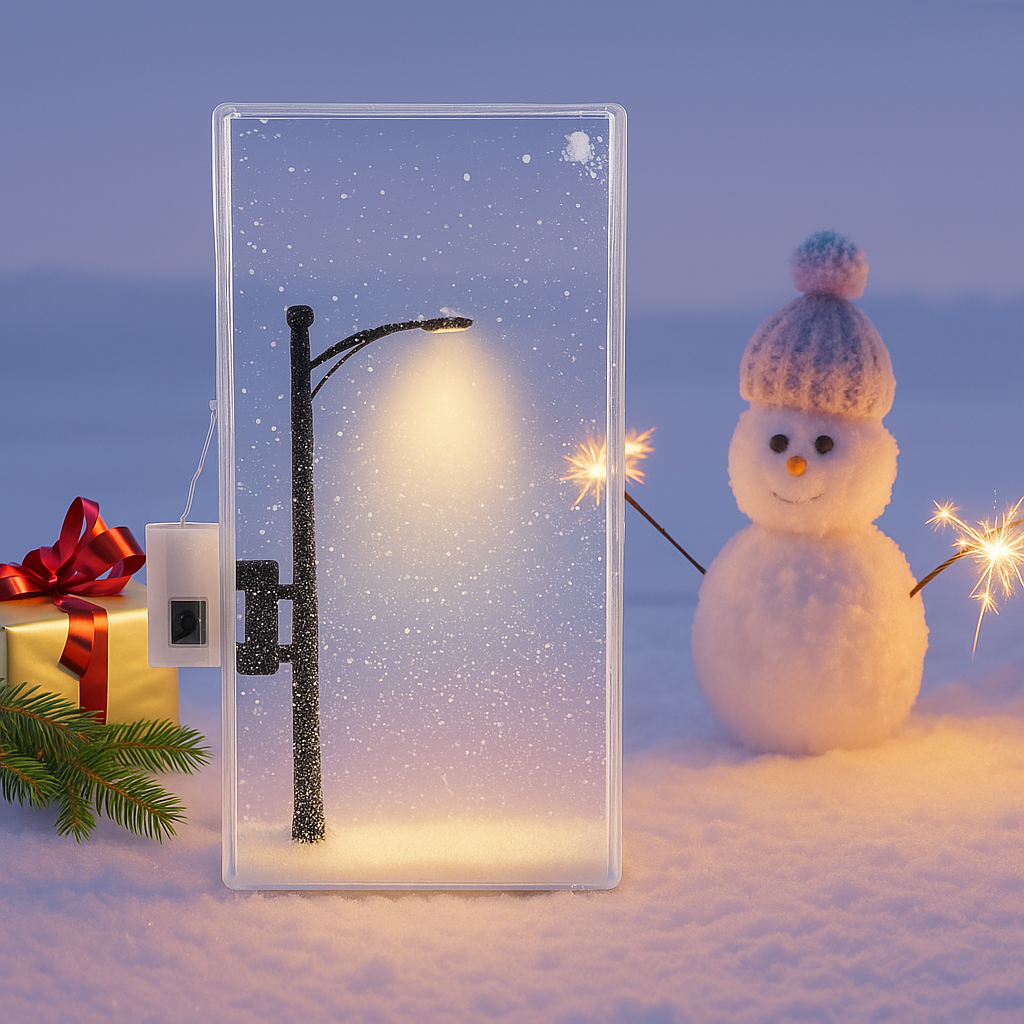 The Magic Snow Lamp