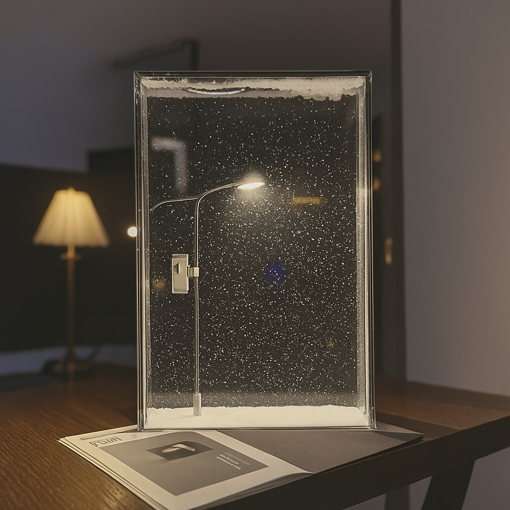 The Magic Snow Lamp