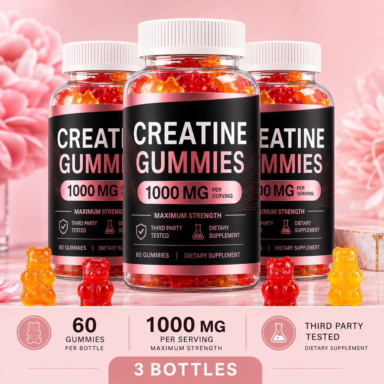 #1 Creatine Monohydrate Gummies