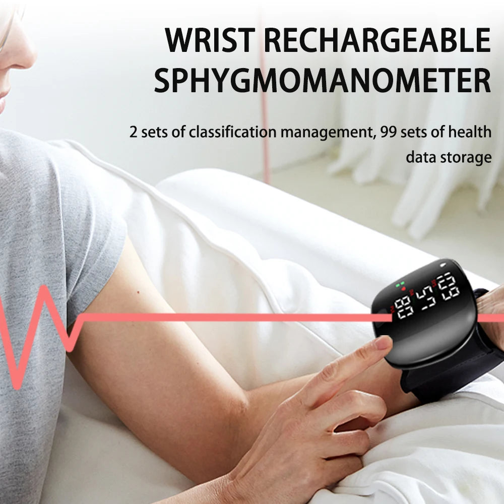 Digital Wrist Blood Pressure Monitor