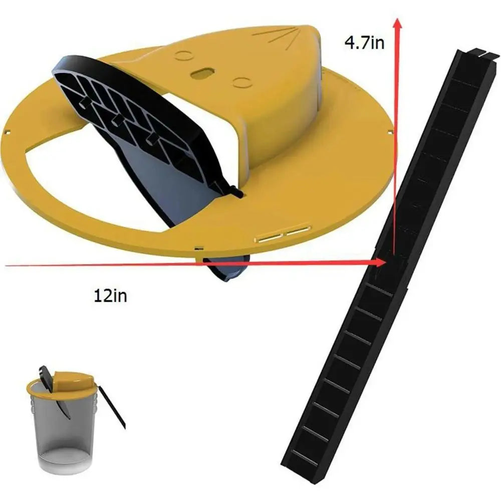 Bucket Lid Mouse Trap