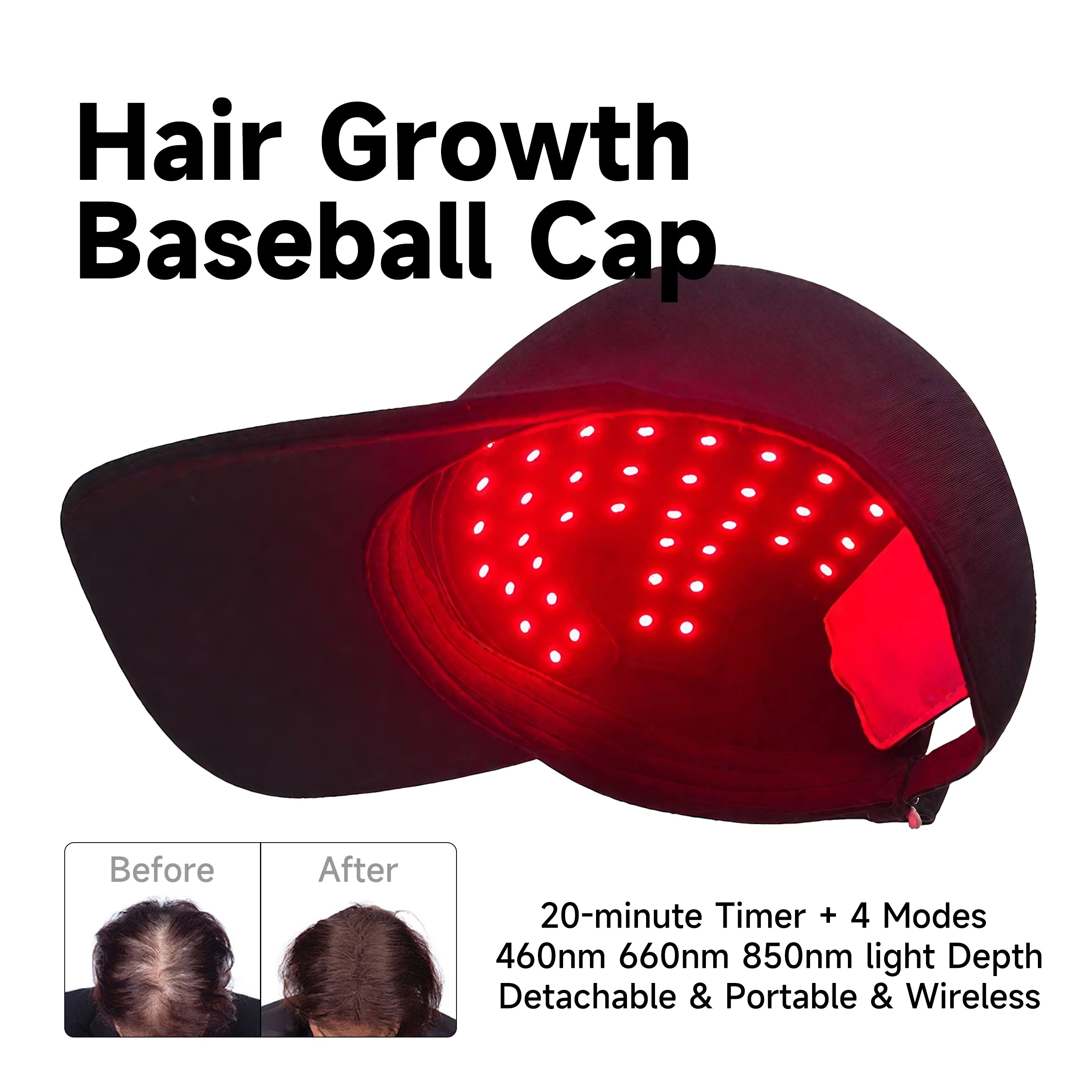 Red Light Therapy Cap for Hair Growth