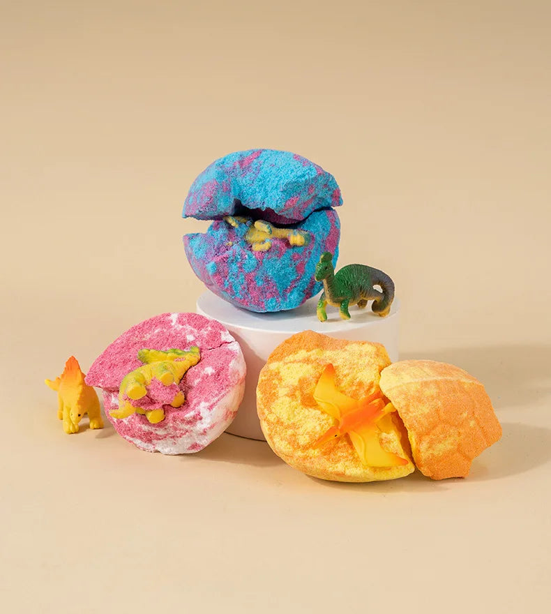 Dinosaur Egg Bath Bomb Gift Set