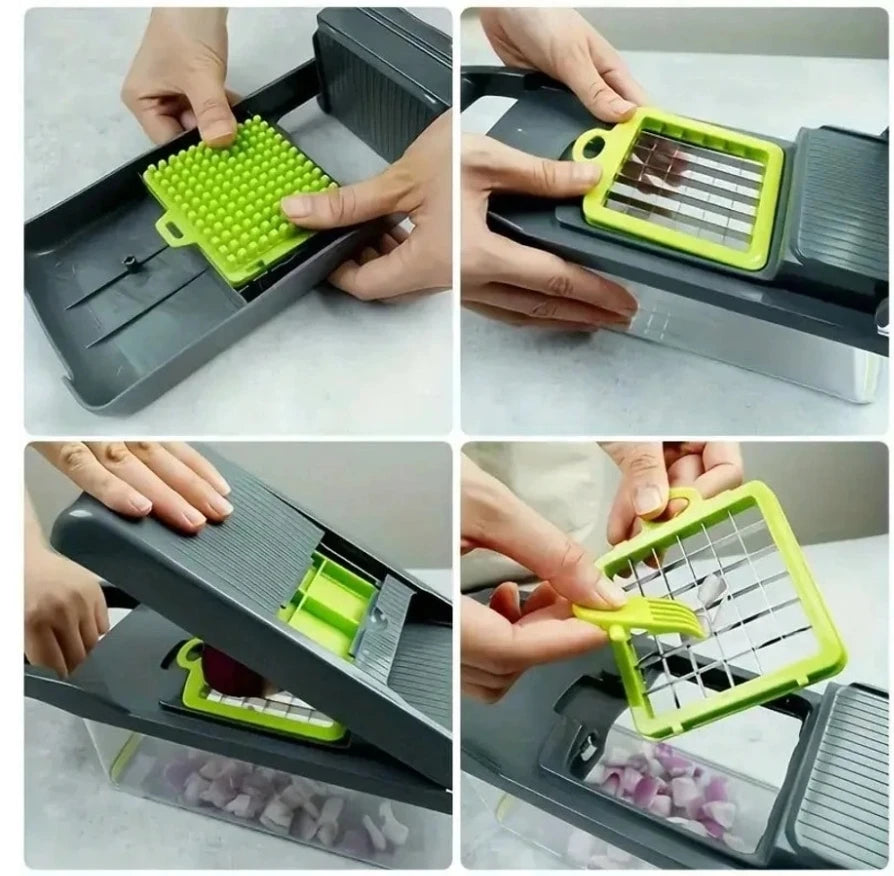 16-in-1 Multifunctional Vegetable Chopper