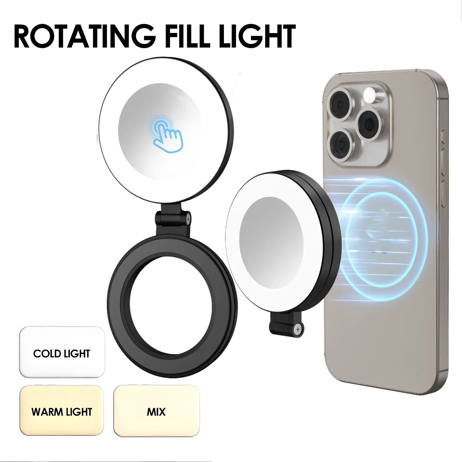 Magnetic Phone Selfie Lights