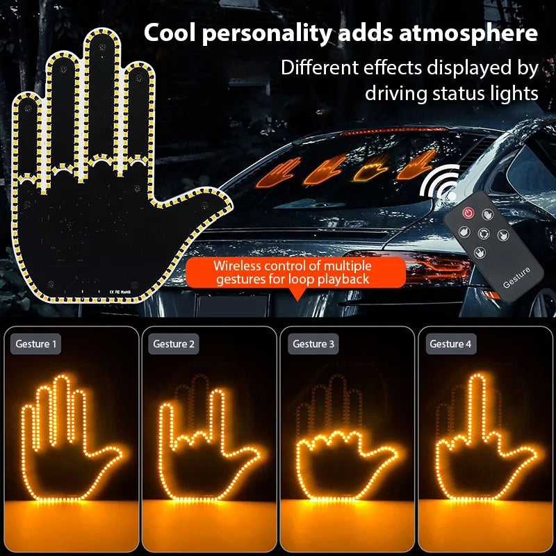#1 LED Hand Sign