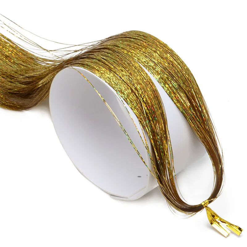 Sparkling Tinsel Hair Extensions