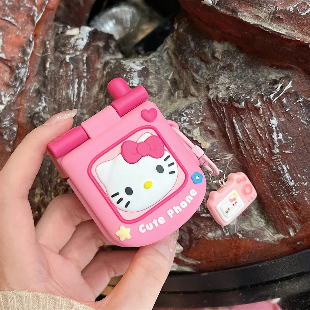 Hello Kitty Phone Airpods Case