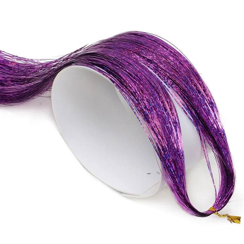 Sparkling Tinsel Hair Extensions
