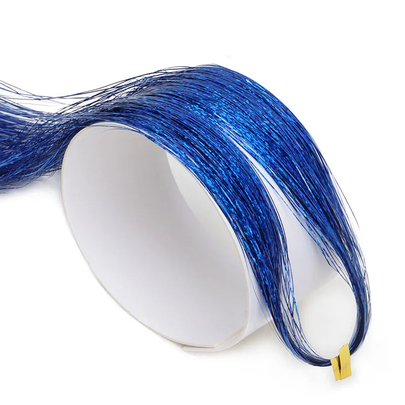 Sparkling Tinsel Hair Extensions