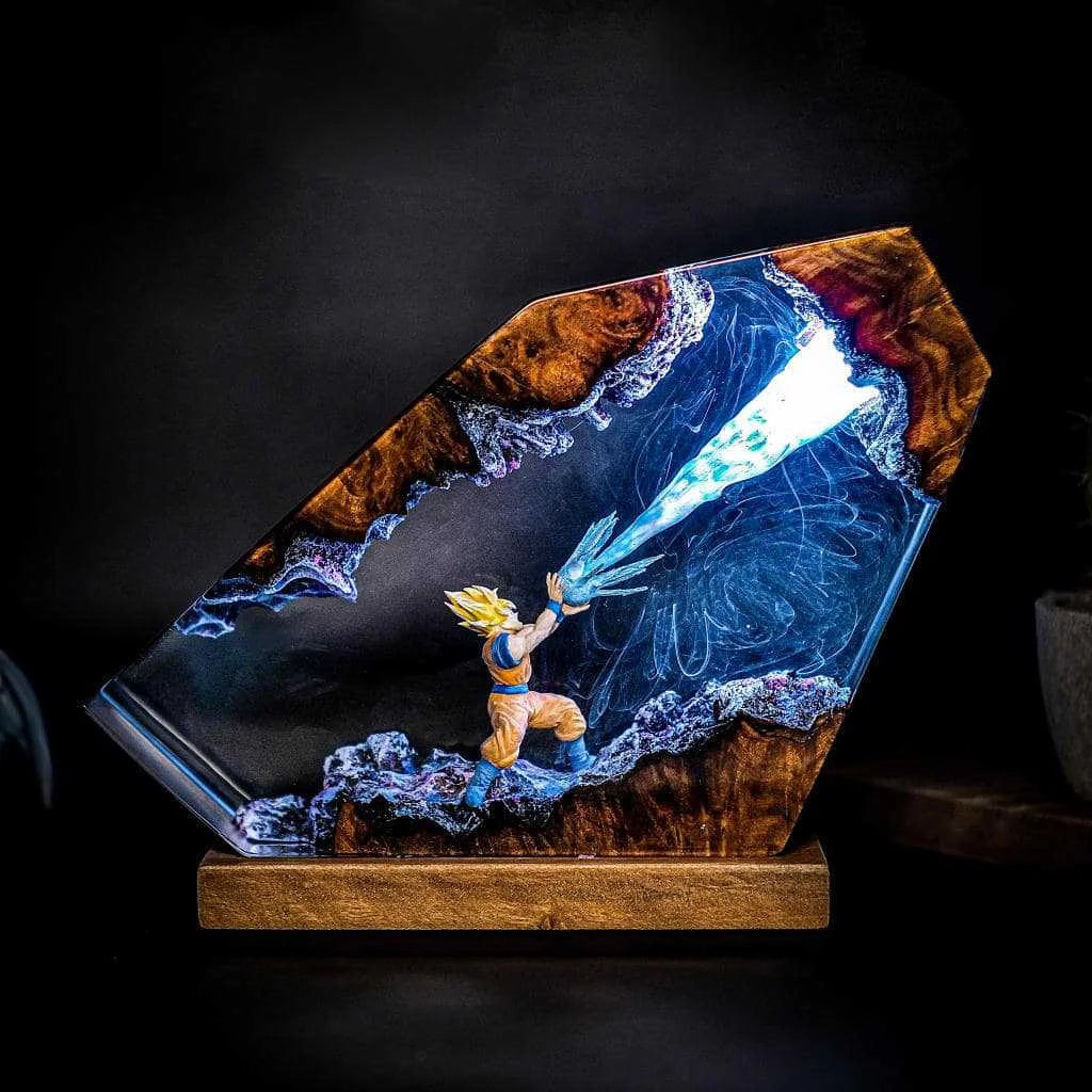 Goku's 3D Lamp