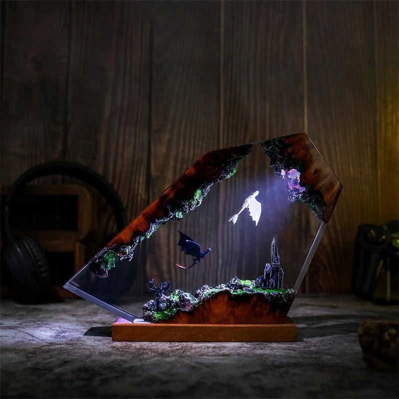 3D LED Resin Lamp