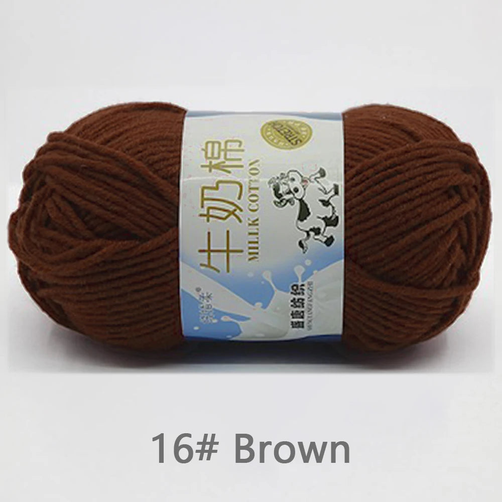Milk Cotton Crochet Set