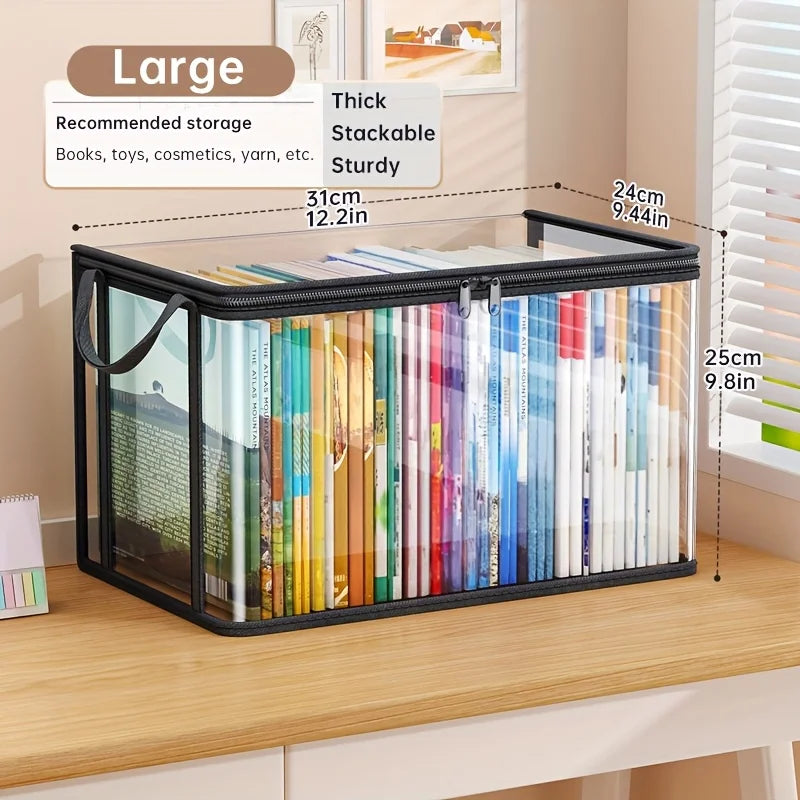 Foldable Transparent Storage Boxes