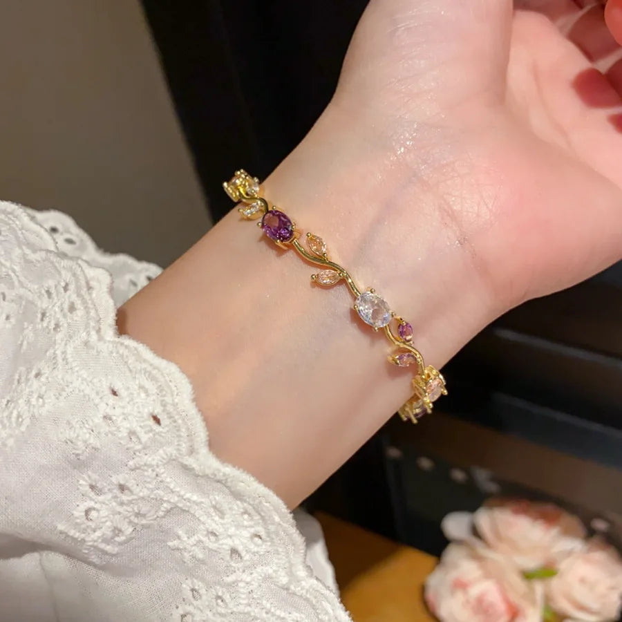 Tulip Flower Bracelet