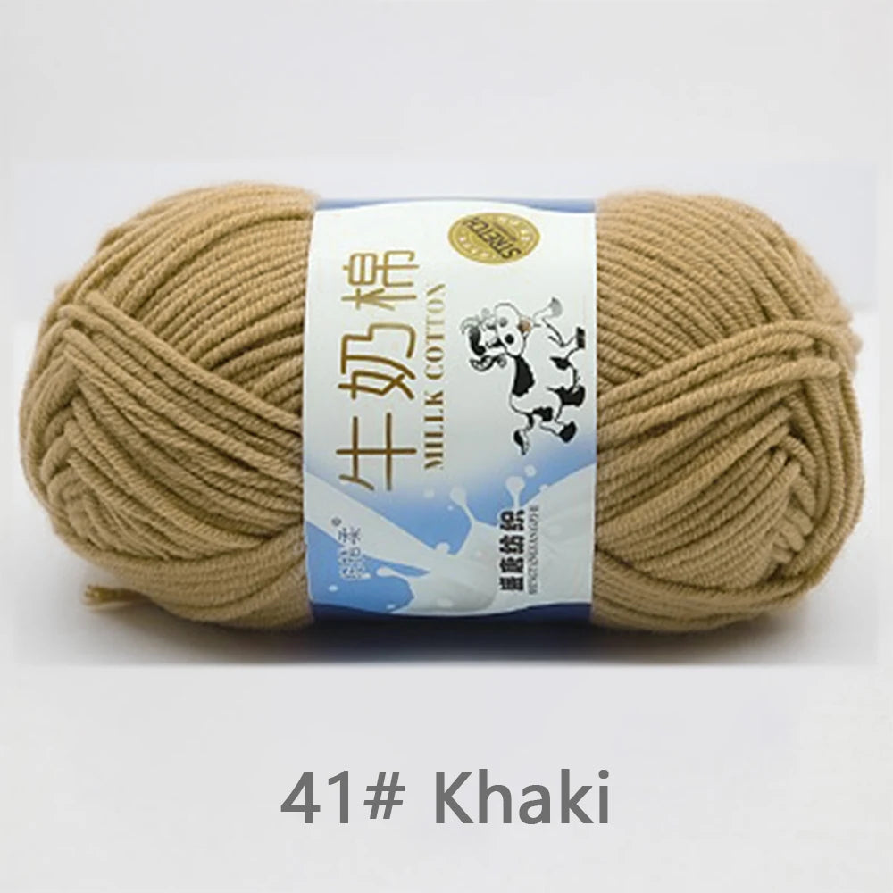 Milk Cotton Crochet Set