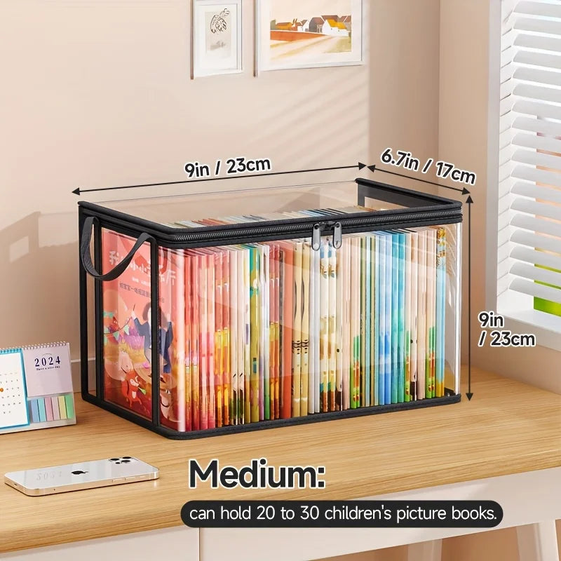 Foldable Transparent Storage Boxes