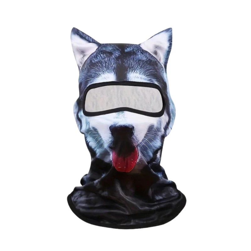 3D Animal Face Ski Balaclava