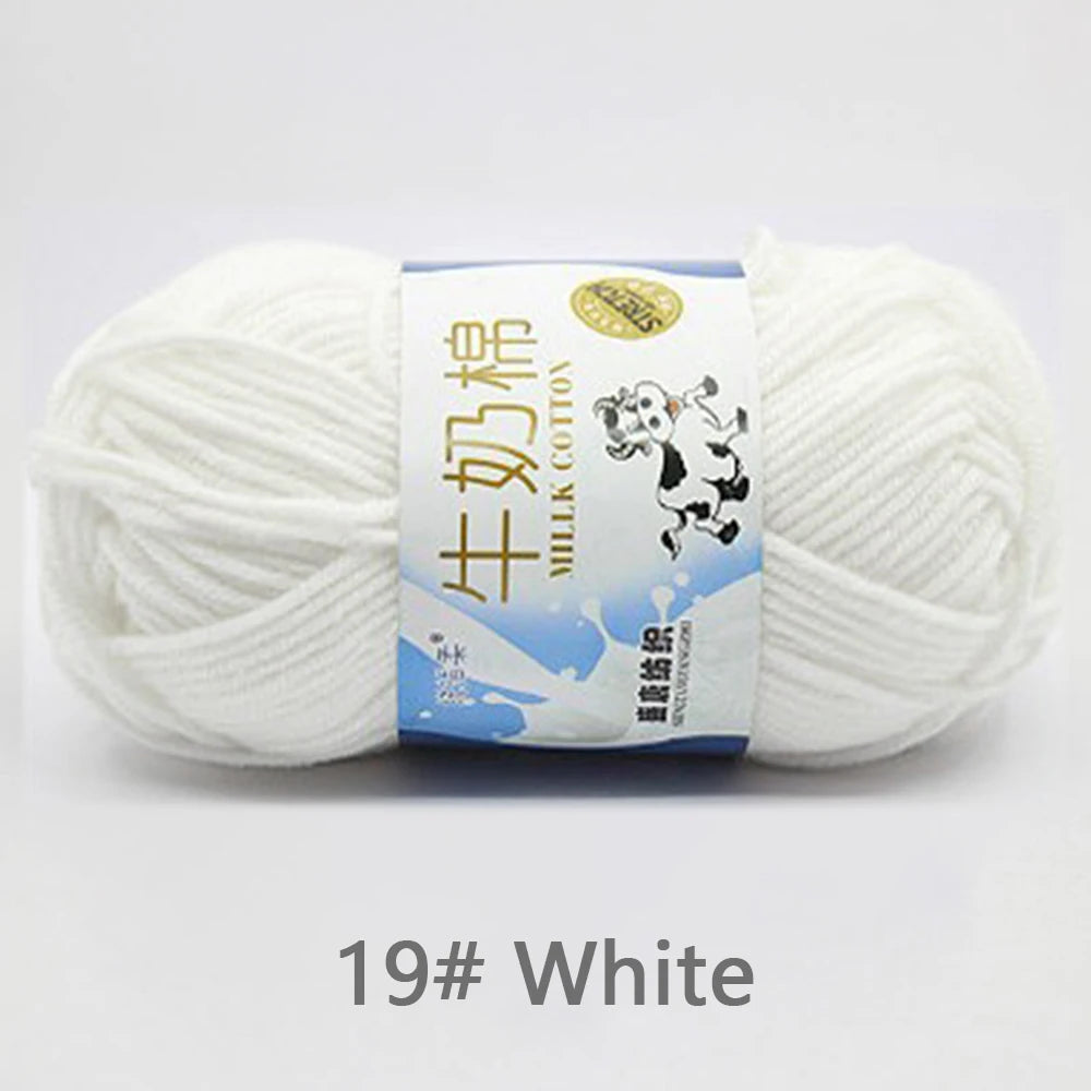 Milk Cotton Crochet Set
