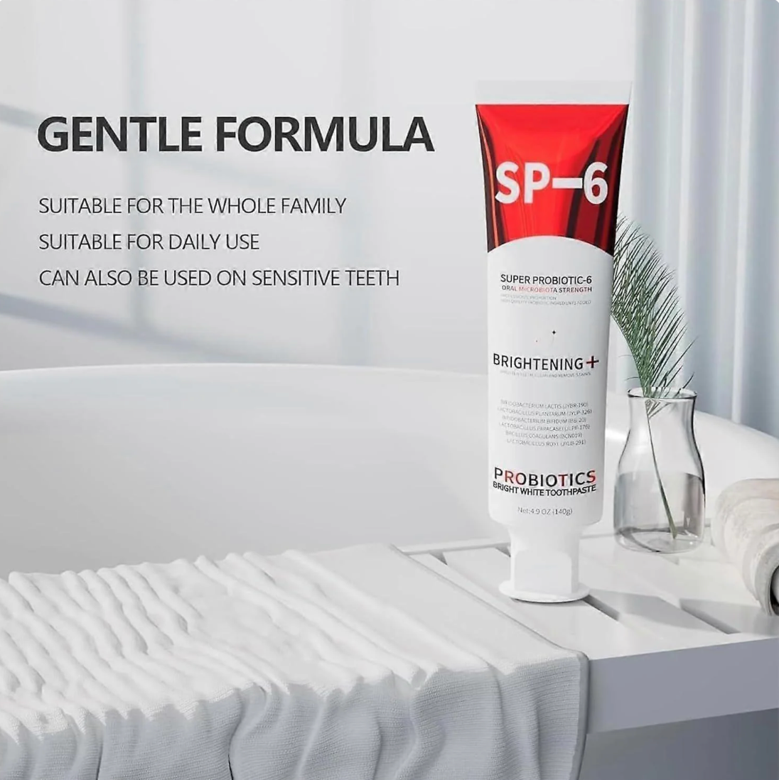 SP-6 Probiotic Whitening Toothpaste