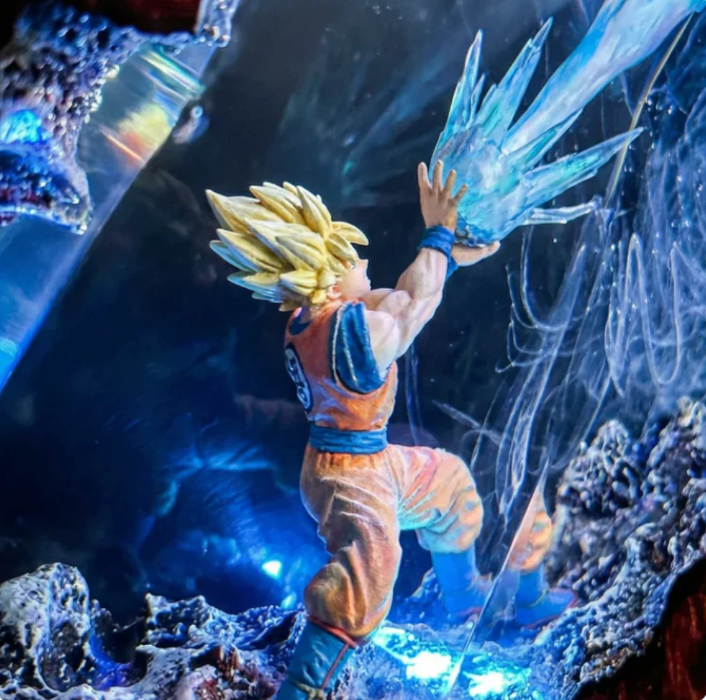 Goku's 3D Lamp