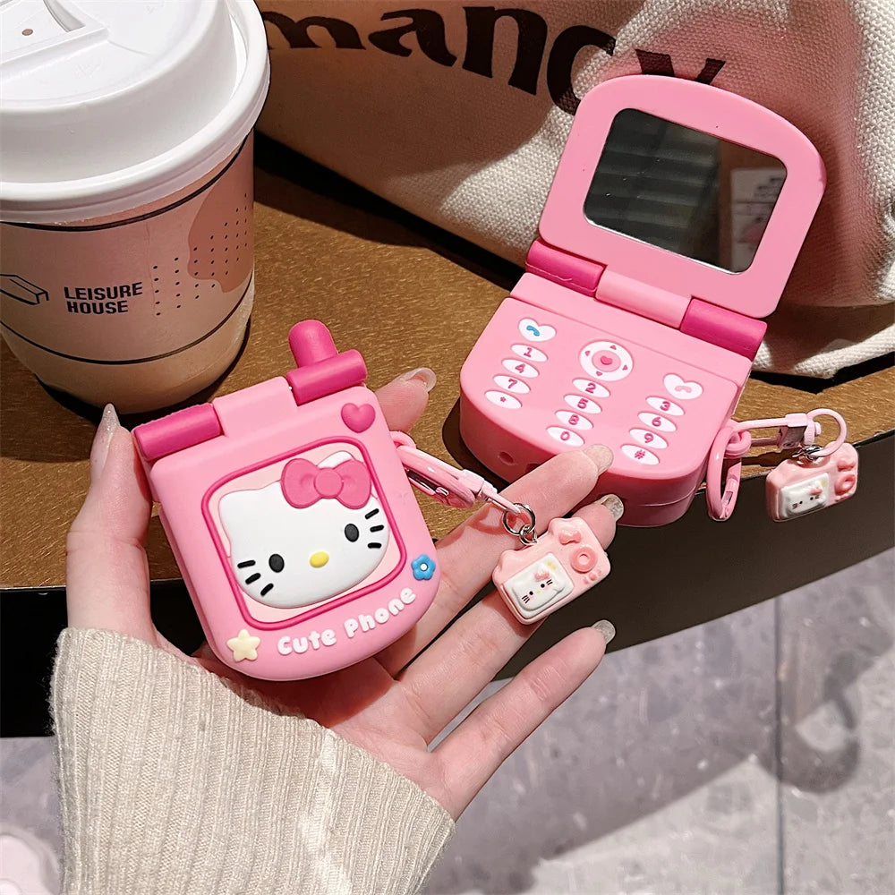 Hello Kitty Phone Airpods Case