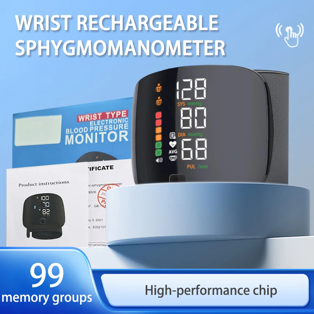 Digital Wrist Blood Pressure Monitor