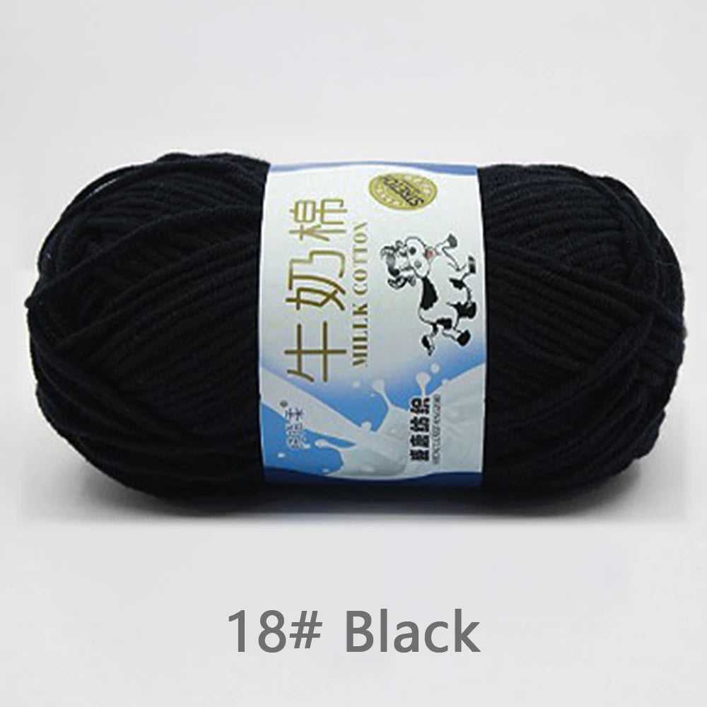 Milk Cotton Crochet Set