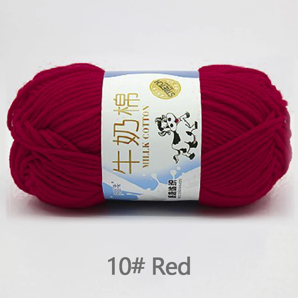 Milk Cotton Crochet Set